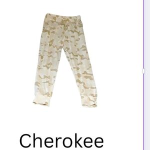 Cherokee Kids Beige Camo Joggers